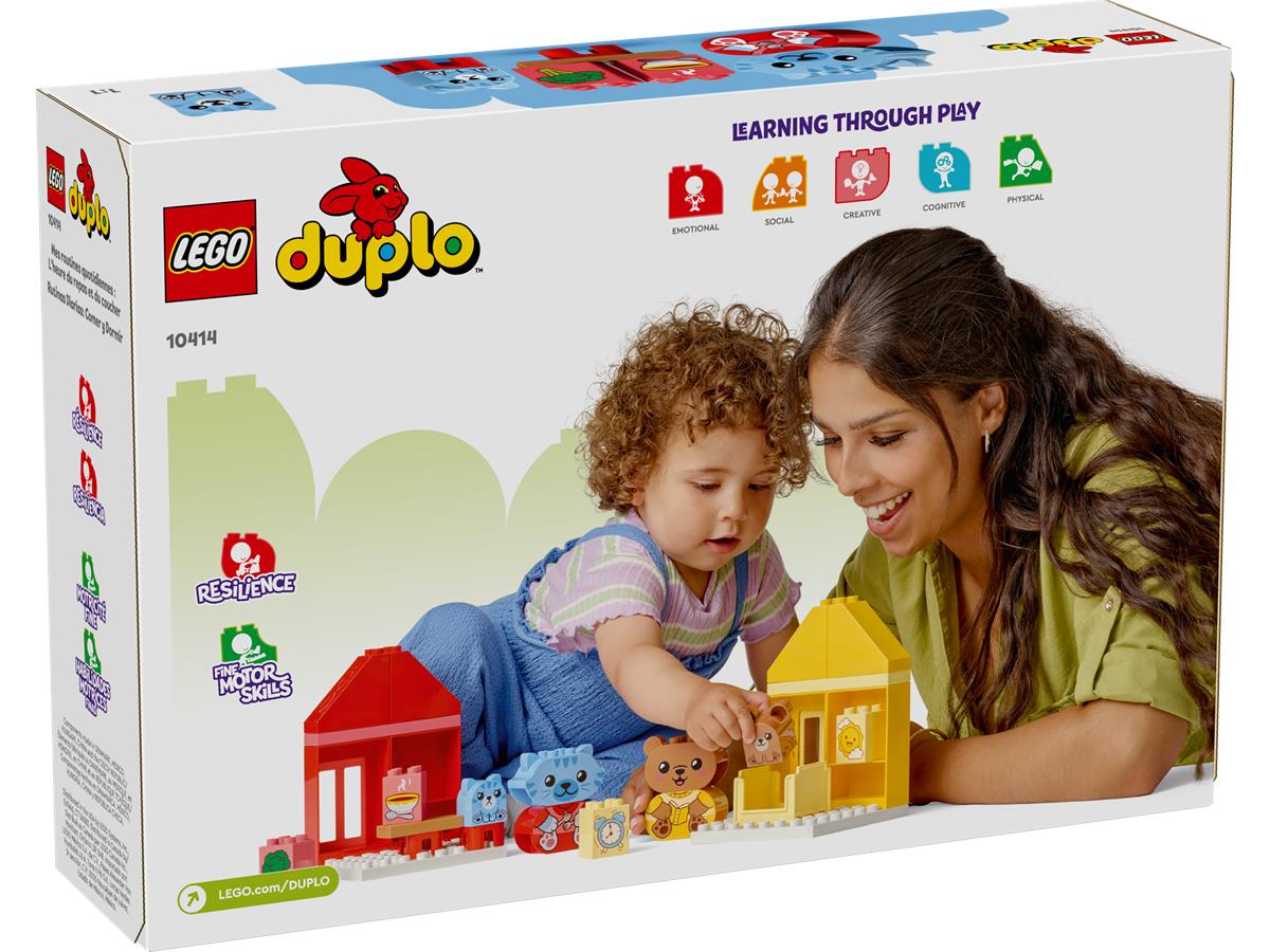 LEGO 10414 Attivita quotidiane: mangiare e andare a letto