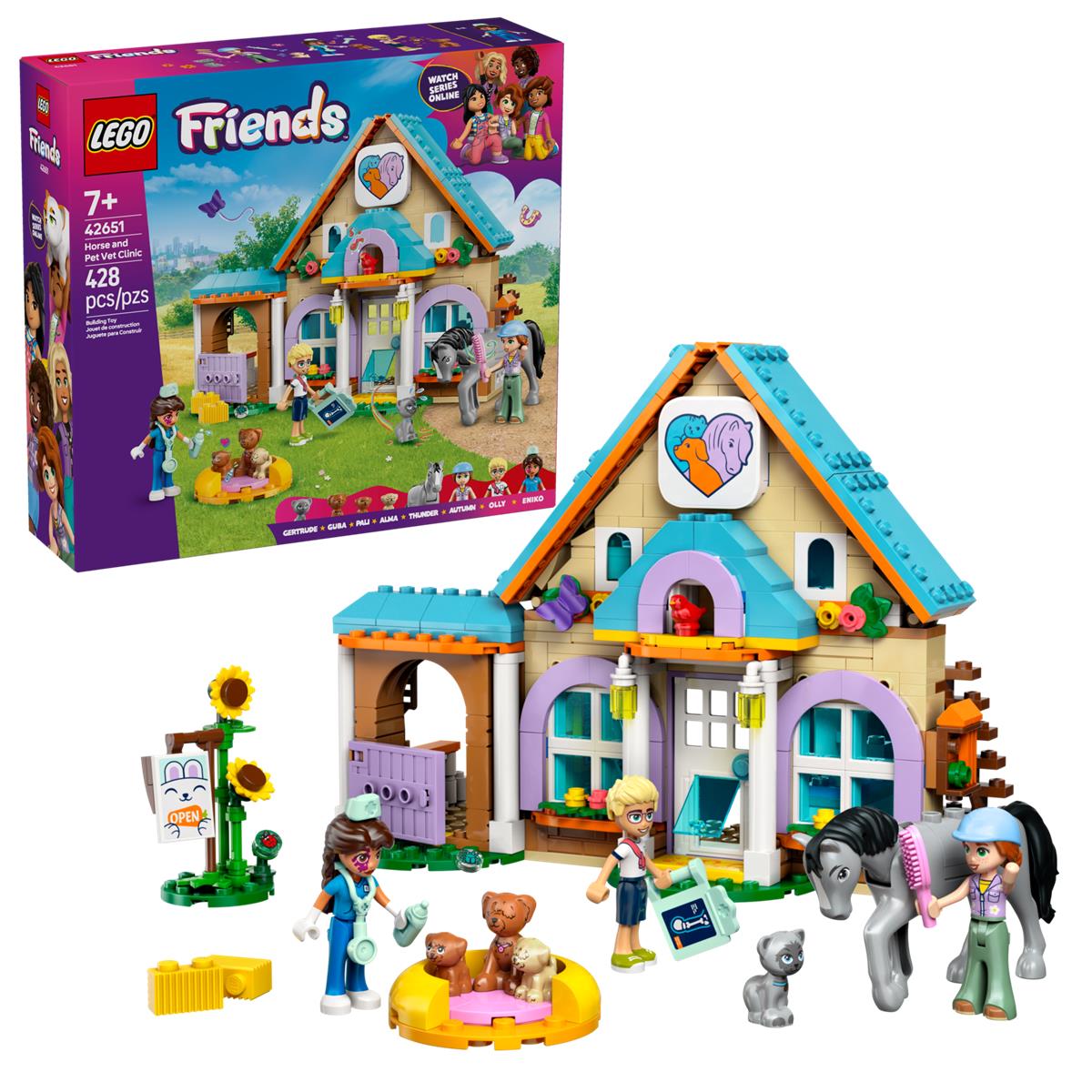 LEGO 42651 Cavallo e clinica veterinaria