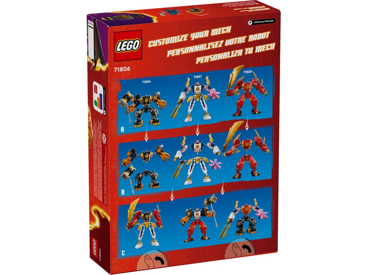 LEGO 71806 Mech elemento Terra di Cole
