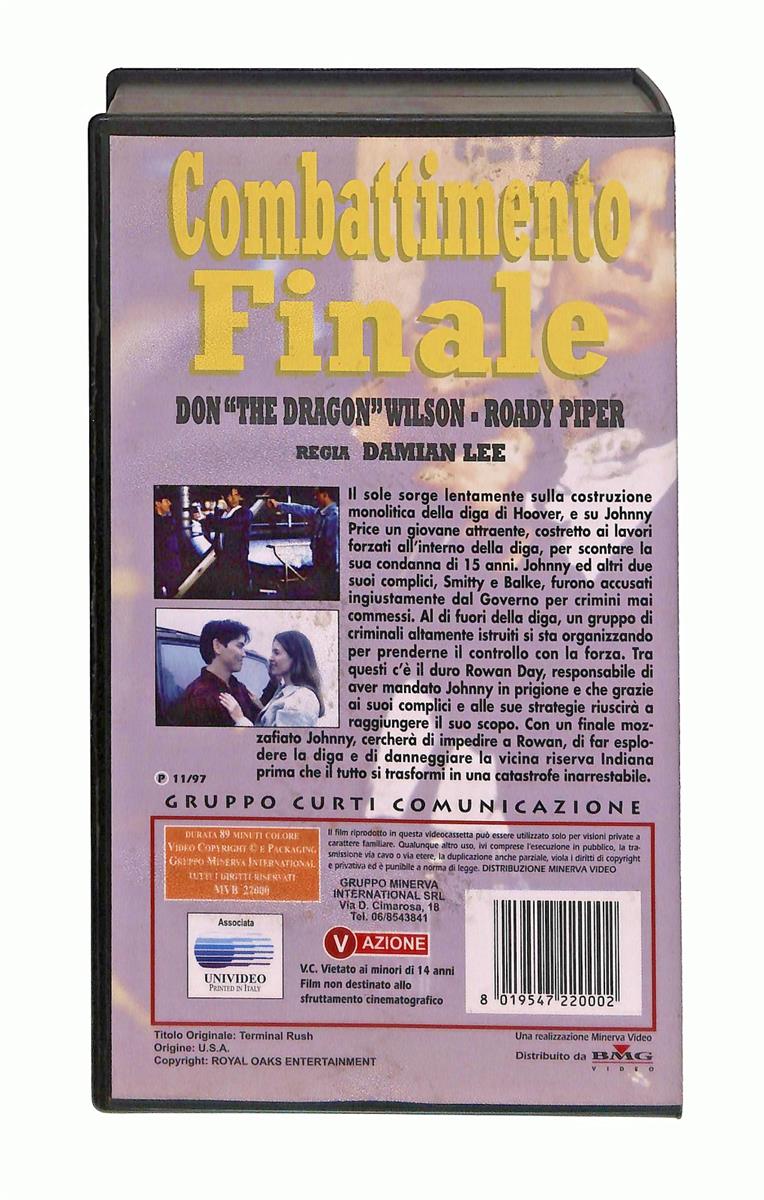 EBOND Combattimento Finale Damian Lee Minerva Video VHS VH002684