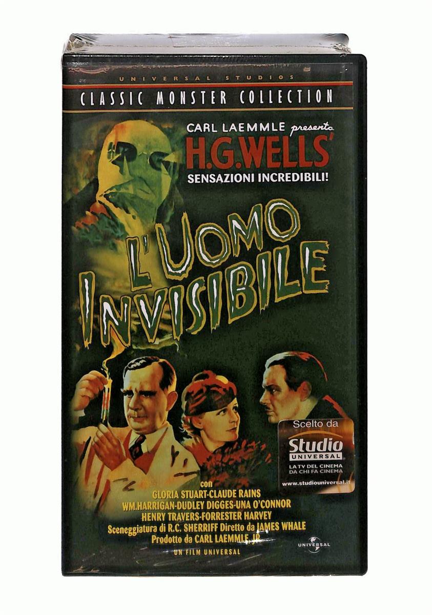 EBOND L Uomo Invisibile Universal Classic Monster Collection VHS VH004456