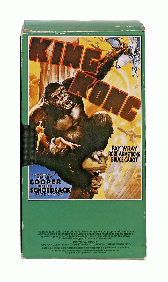 EBOND King Kong Cooper Schoedsack Editoriale VHS VH002821