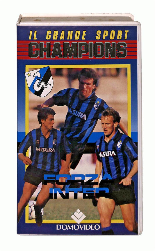EBOND Forza Inter Il Grande Sport Champions Domovideo VHS VH002701