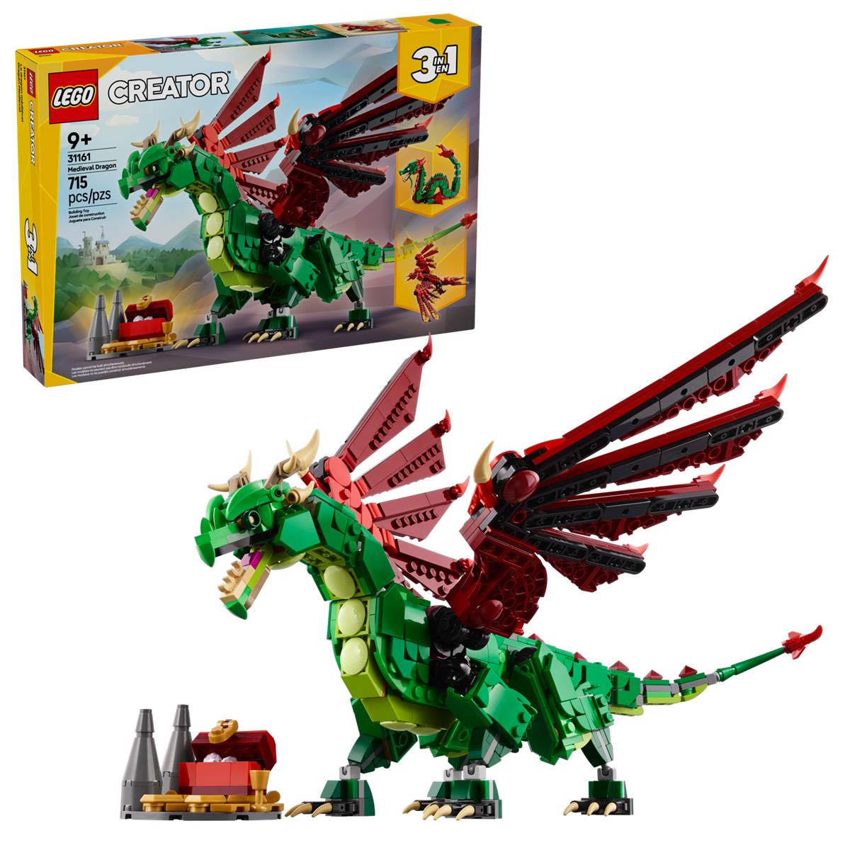 LEGO 31161 Drago medievale