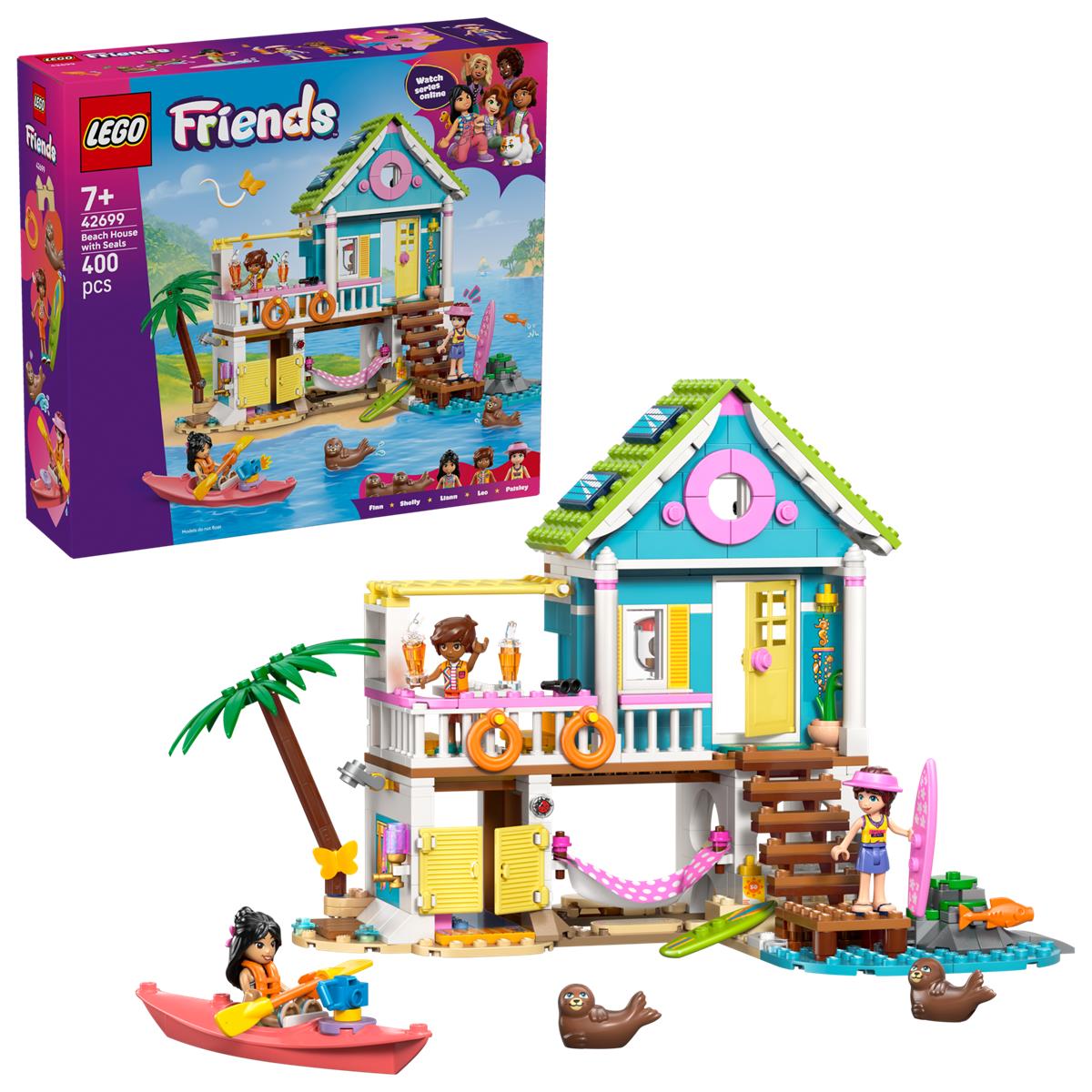 LEGO 42699 Casa sulla spiaggia con foche