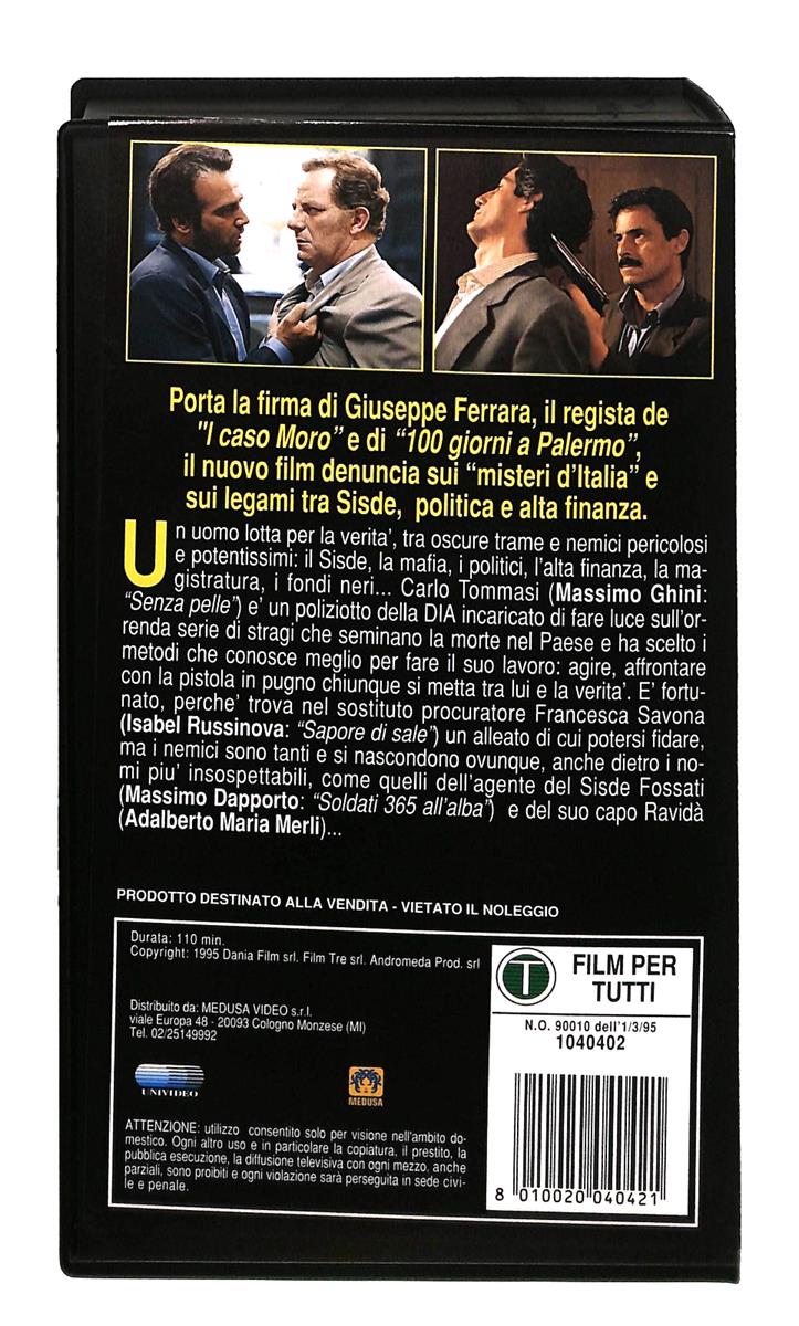 EBOND Segreto Di Stato Medusa VHS VH004656