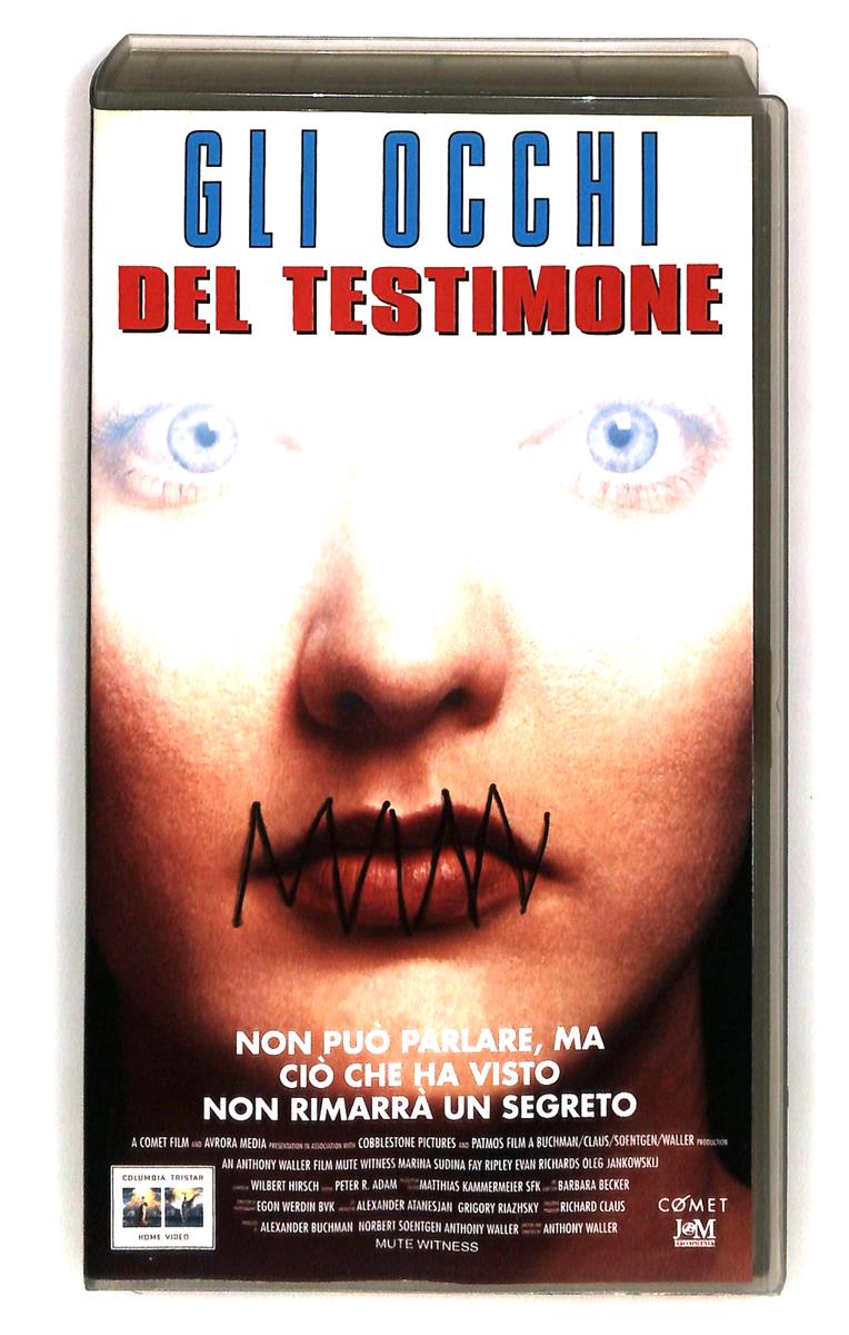 EBOND Gli Occhi Del Testimone Columbia VHS VH003176