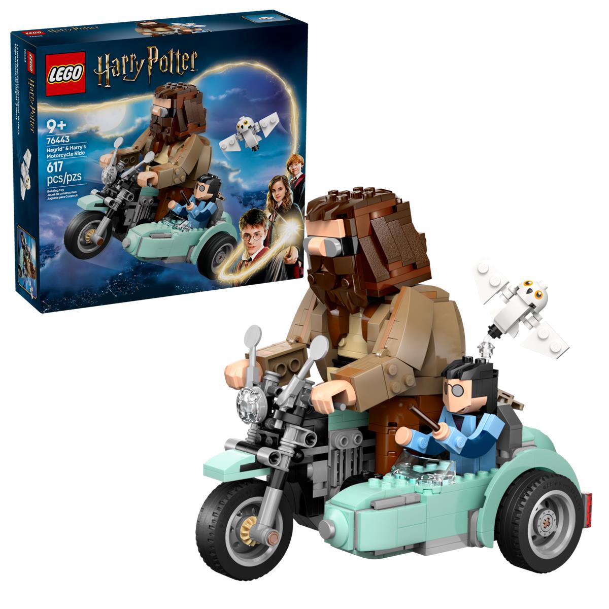 LEGO 76443 GIRO SUL SIDECAR DI HAGRID E HARRY