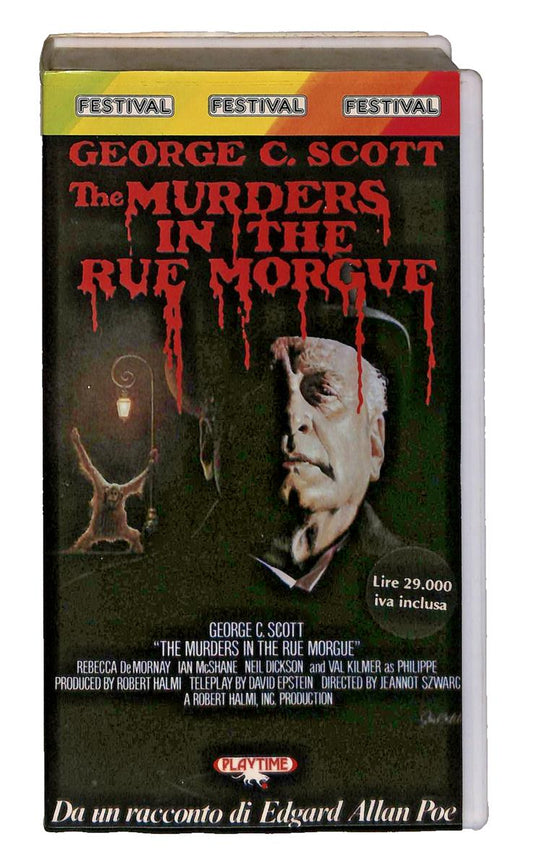 EBOND The Murders In The Rue Morgue Playtime VHS VH003427