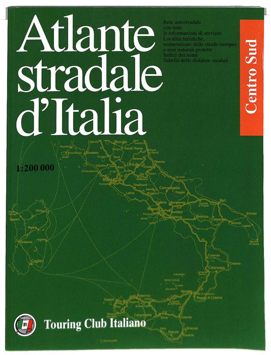 EBOND Atlante Stradale D'italia Touring Club Italiano Libro LI034287