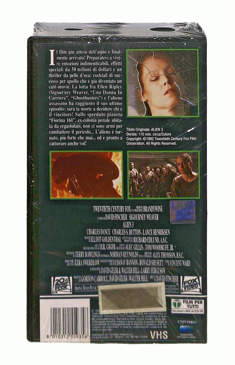EBOND Alien 3 Fox VHS VH004264