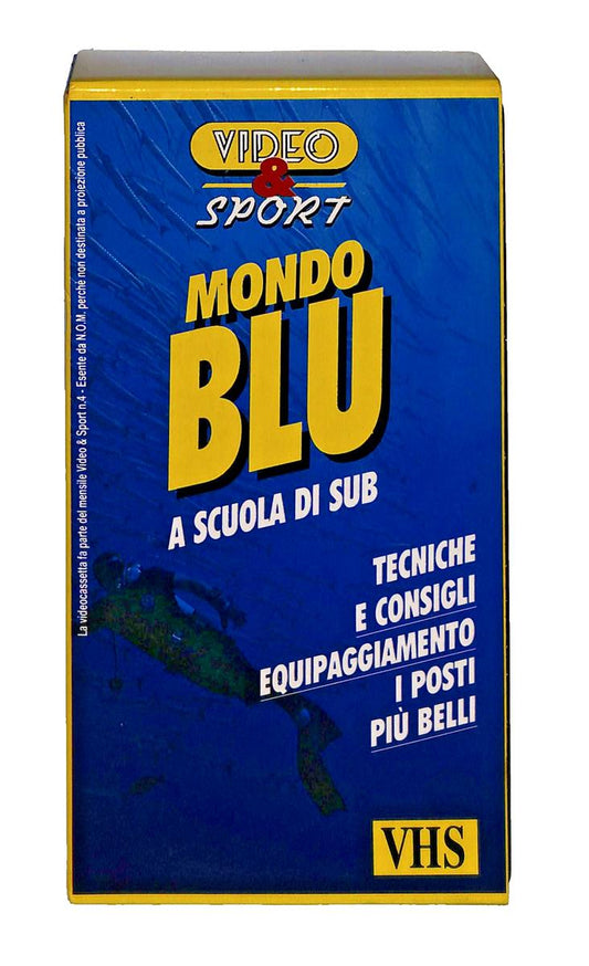 EBOND Mondo Blu A Scuola Di Sub Video & Sport N 4 VHS VH002834