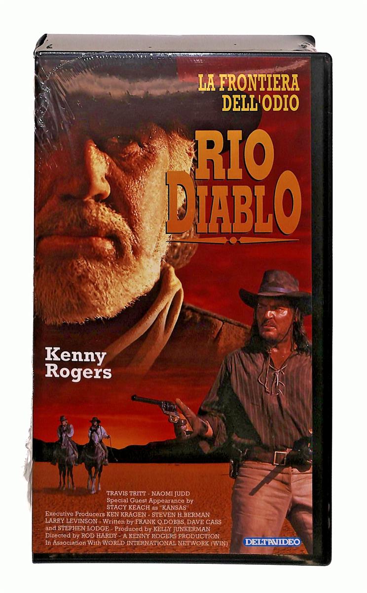 EBOND Rio Diablo La Frontiera Dell Odio Kenny Rogers Deltavideo VHS VH002670
