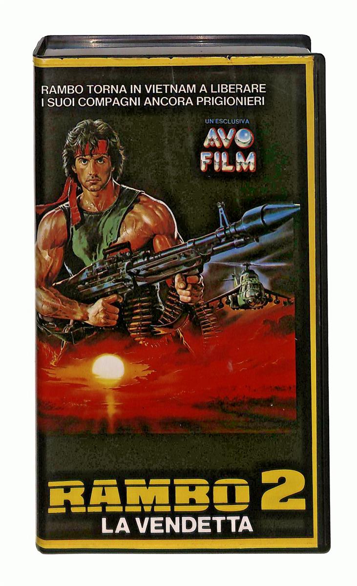 EBOND Rambo 2 La Vendetta Avofilm VHS VH002668