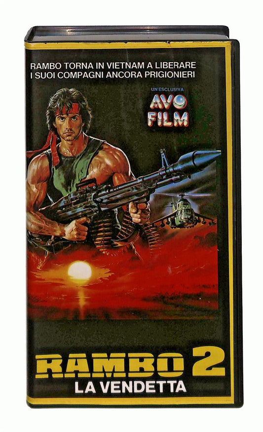 EBOND Rambo 2 La Vendetta Avofilm VHS VH002668