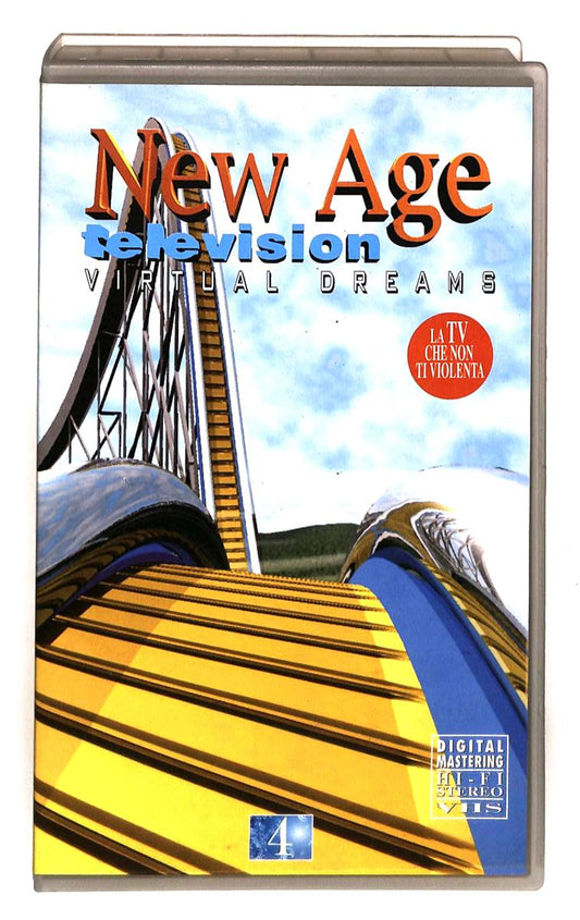 EBOND New Age Television Virtual Dreams N 4 No Ita VHS VH003854