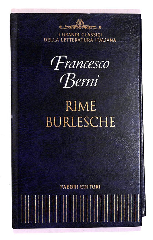 EBOND Rime Burlesche Classici Letteratuta Fabbri Ed Libro LI018357