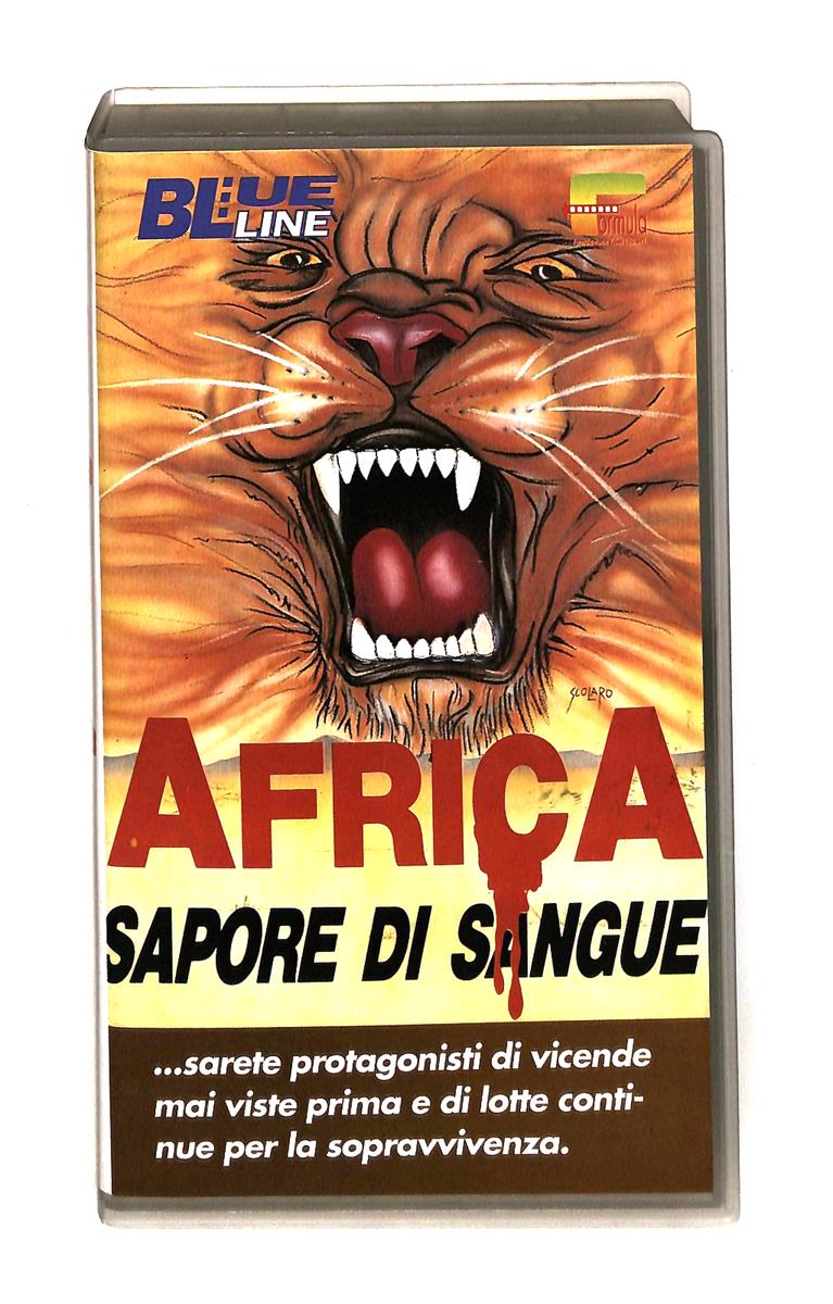 EBOND Africa Sapore Di Sangue Blu Line VHS VH003438