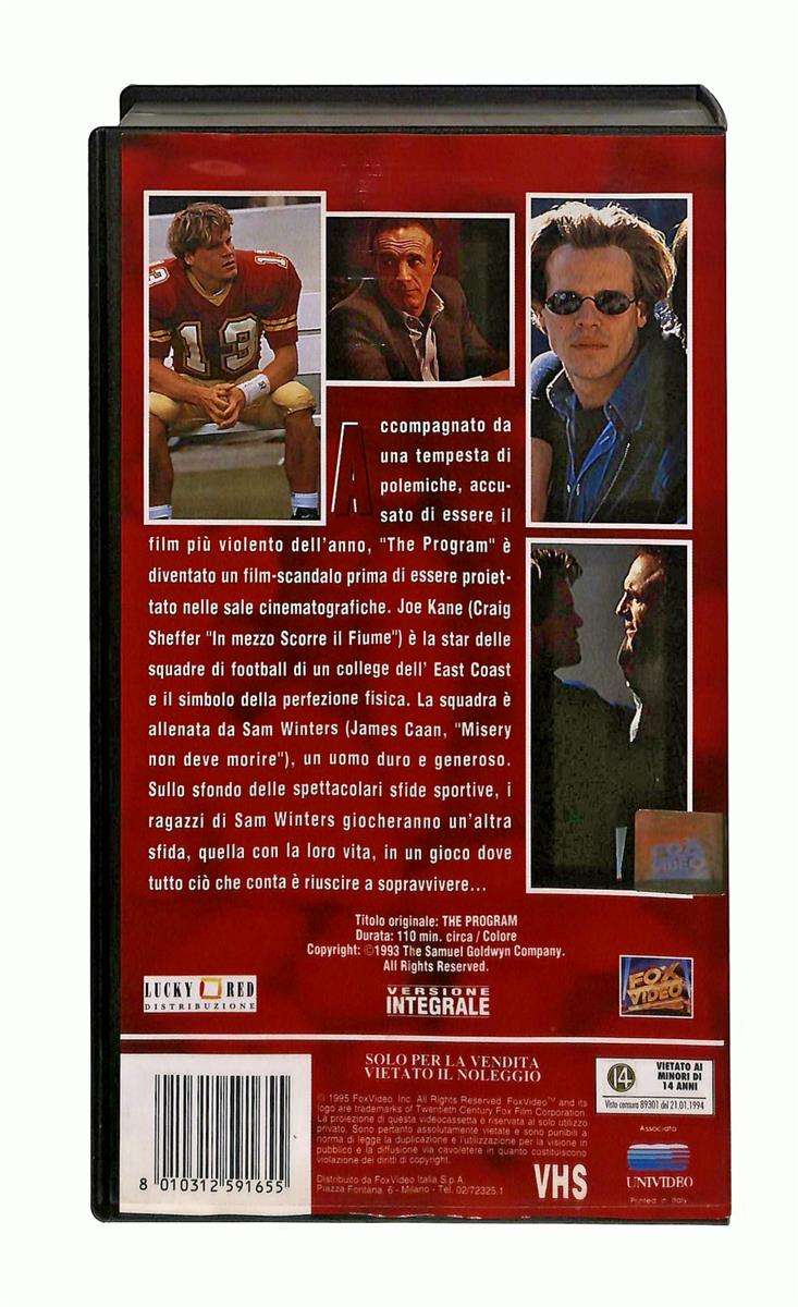EBOND The Program Fox VHS VH004919