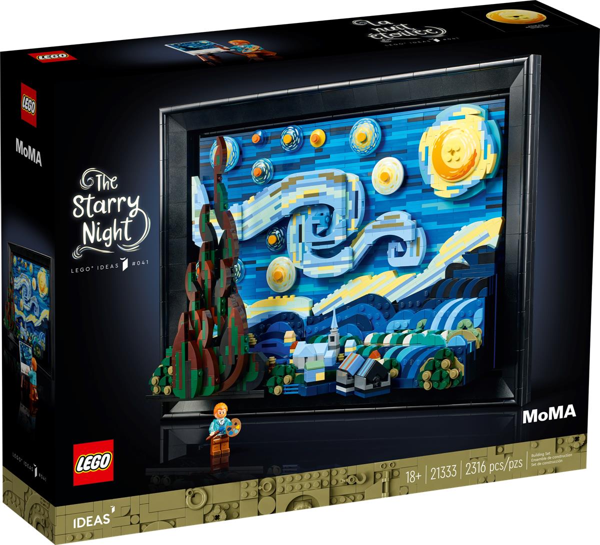 LEGO 21333 IDEAS VINCENT VAN GOGH NOTTE STELLATA