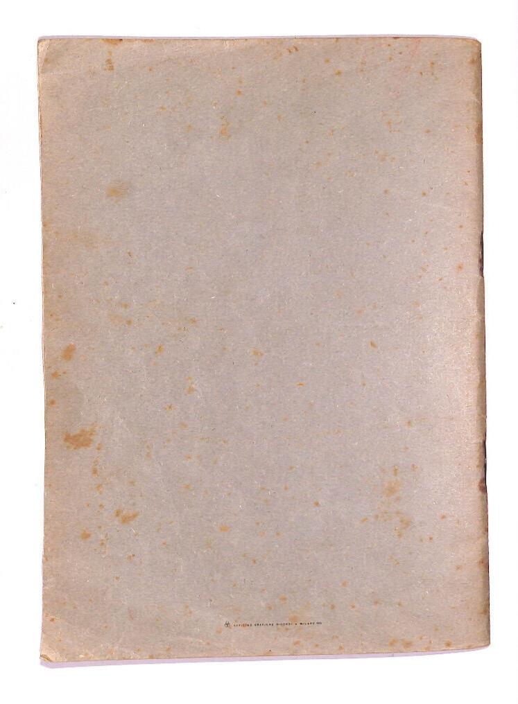 EBOND Madama Butterfly Edizioni Ricordi 1944 Libro LI013023