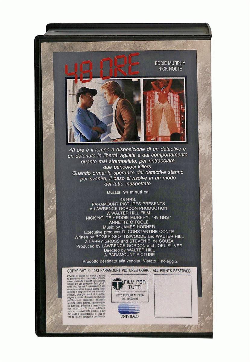 EBOND 48 Ore Paramount Cic VHS VH005076