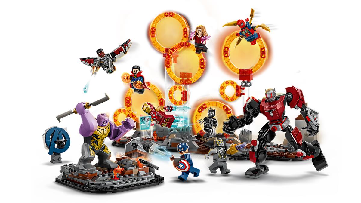 LEGO 76323 Avengers: Endgame La battaglia finale