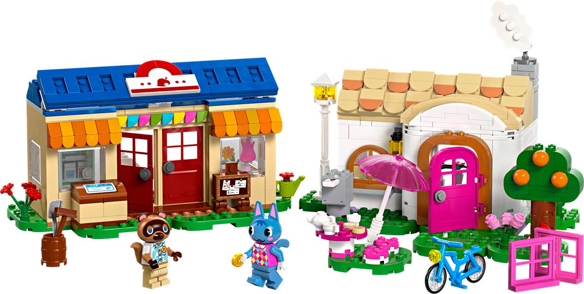 LEGO 77050 ANIMAL CROSSINGS Bottega di Nook e casa di Grinfia