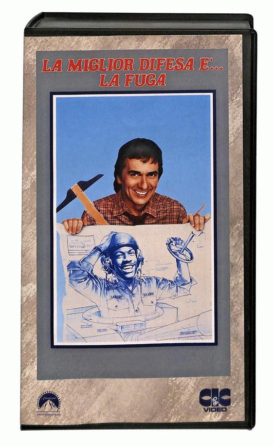 EBOND La Miglior Difesa e La Fuga Paramount Cic VHS VH005455