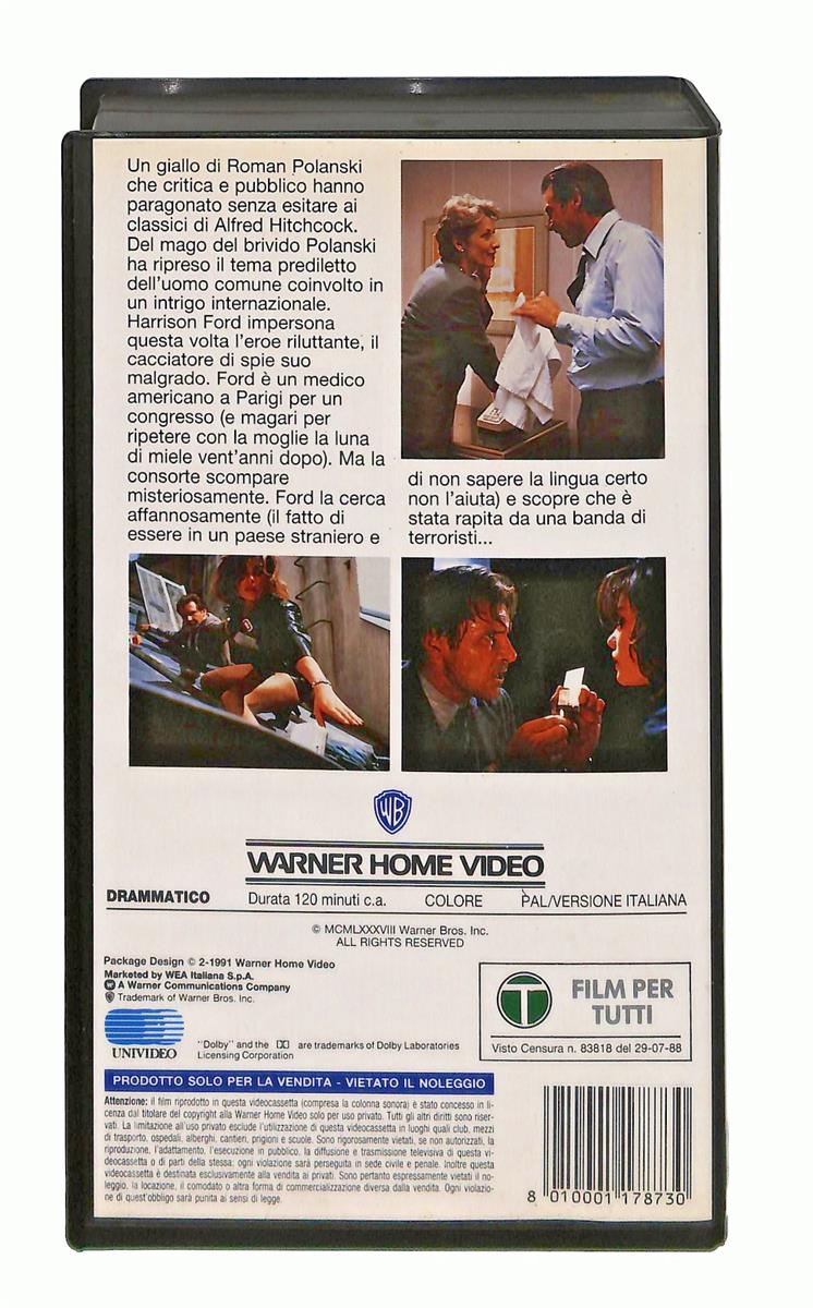 EBOND Frantic Gli Scudi Wb VHS VH004369