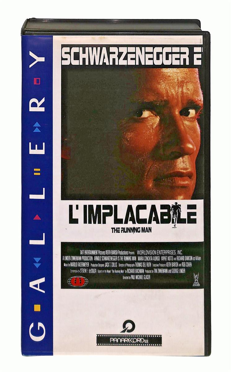 EBOND L Implacabile Schwarzenegger Panarecord Gallery VHS VH002552