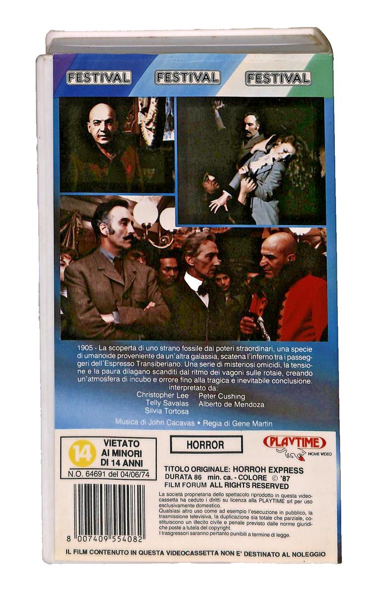 EBOND Horror Express Playtime VHS VH003426