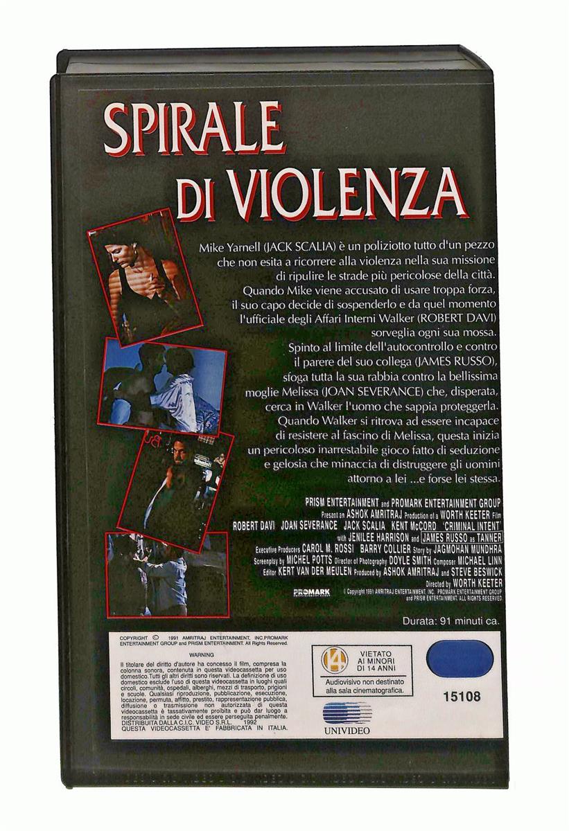 EBOND Spirale Di Violenza Paramount Cic VHS VH003203
