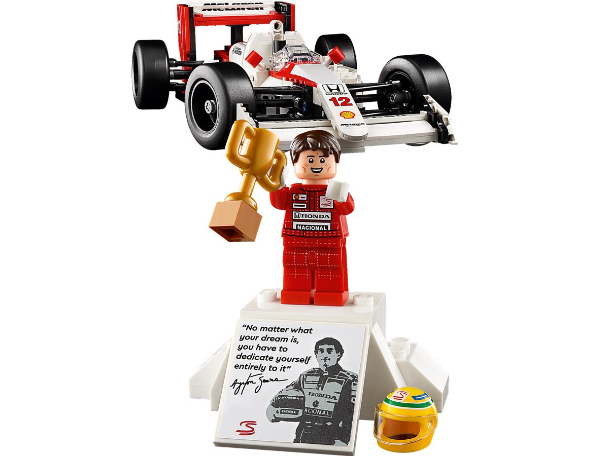 LEGO 10330 McLaren MP4/4 e Ayrton Senna