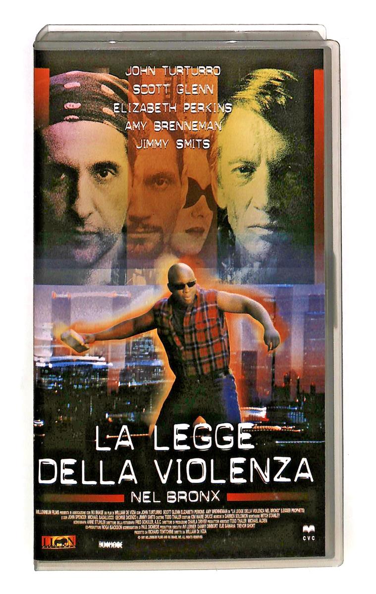 EBOND La Legge Della Violenza Nel Bronx Turturro Glenn Perkins VHS VH002371