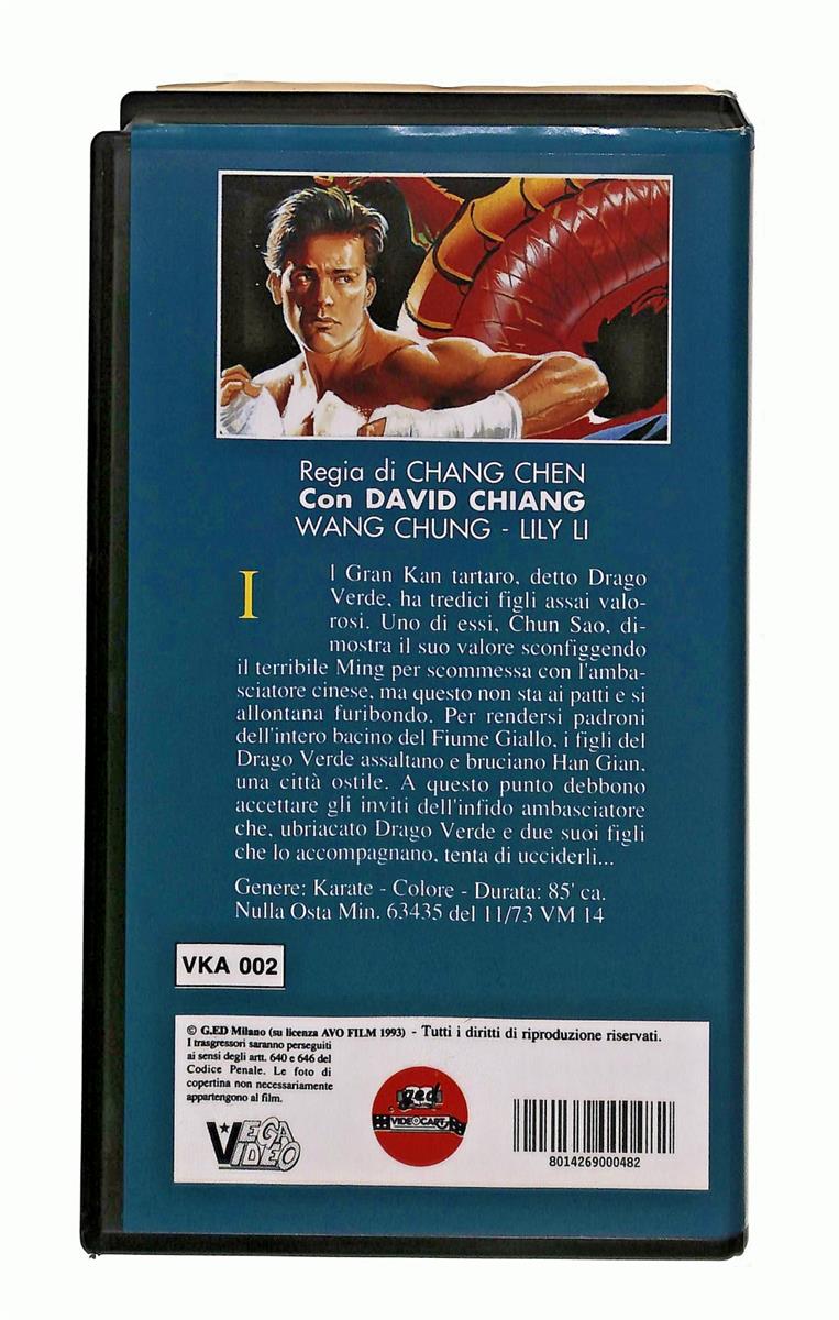EBOND I 13 Figli Del Drago Verde Video Club VHS VH005106