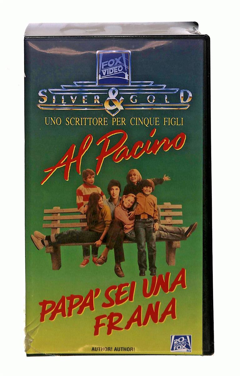 EBOND Papa Sei Un Frana Al Pacino Silver Gold Fox VHS VH002883