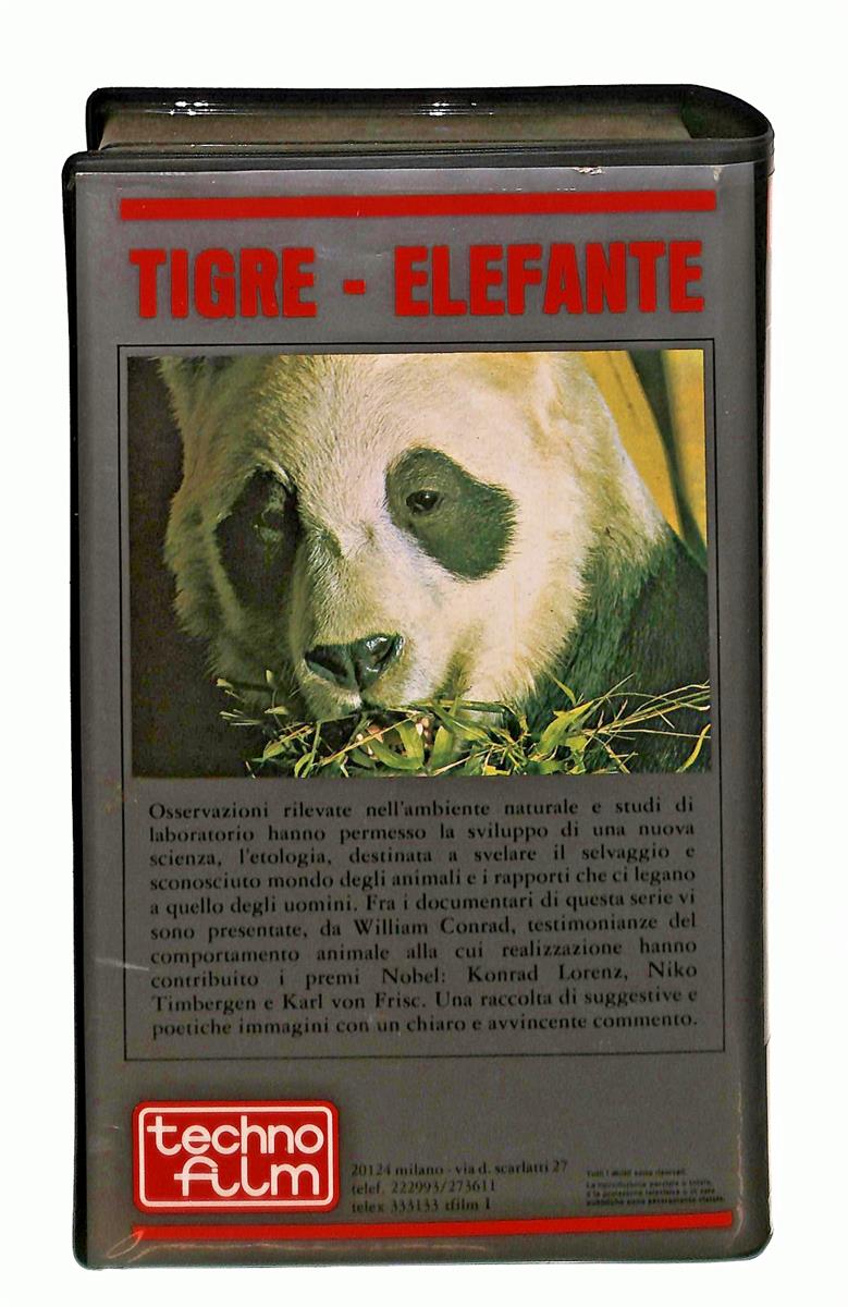 EBOND Tigre Elefante Techno Film V 406 VHS VH003112