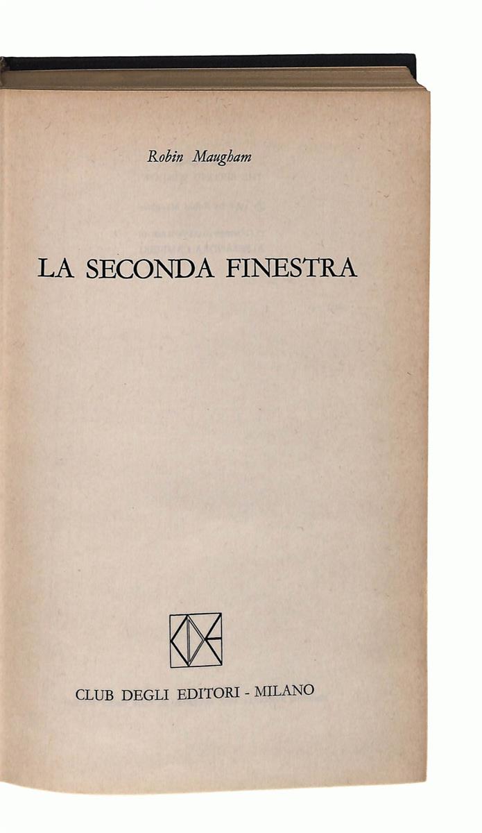 EBOND La Seconda Finestra Robin Maughame Libro LI041878
