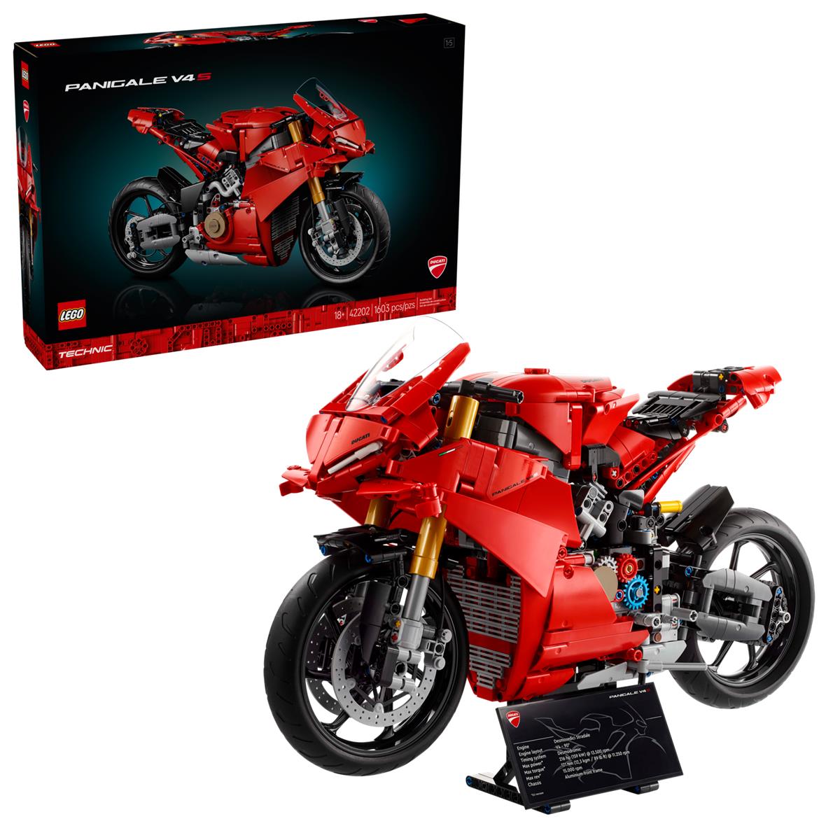LEGO 42202 Motocicletta Ducati Panigale V4 S