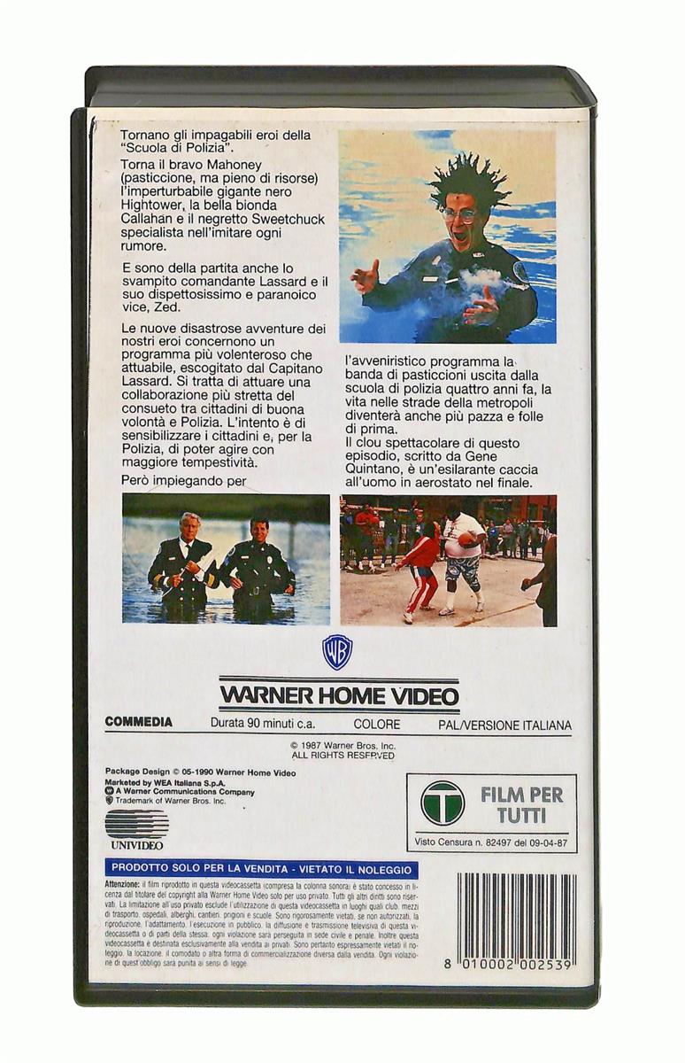 EBOND Scuola Di Polizia 4 Gli Scudi Wb VHS VH004251