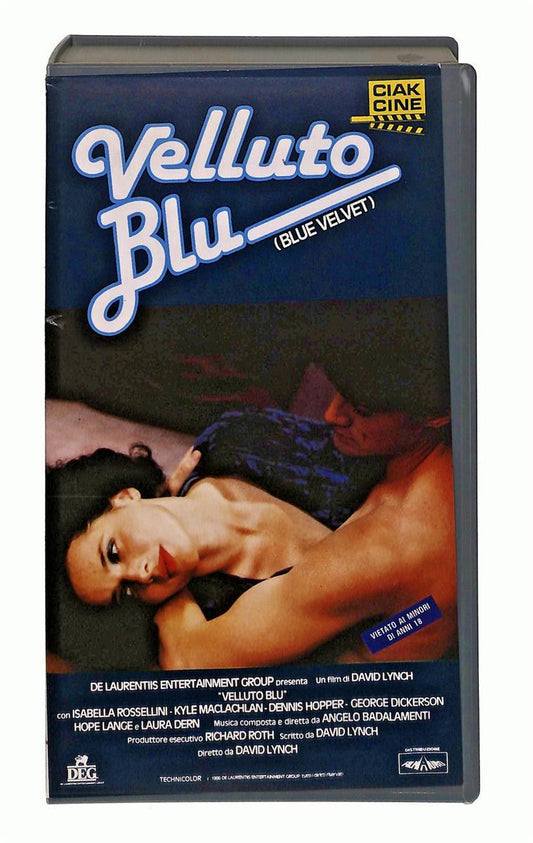 EBOND Velluto Blu Ciak Cine VHS VH003665