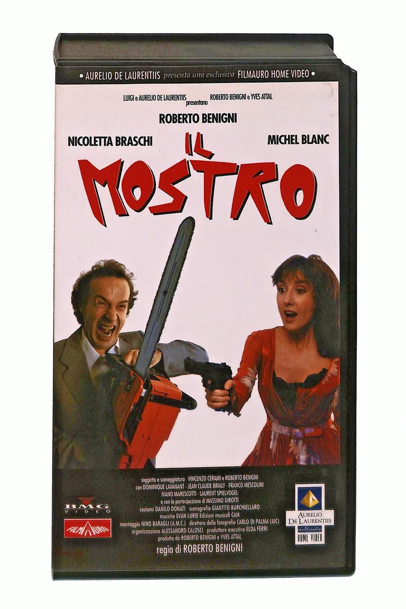 EBOND Il Mostro Benigni Filmauro VHS VH003218