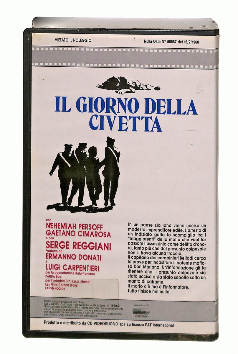 EBOND Il Giorno Della Civetta Cinecollection Videosuono VHS VH005056