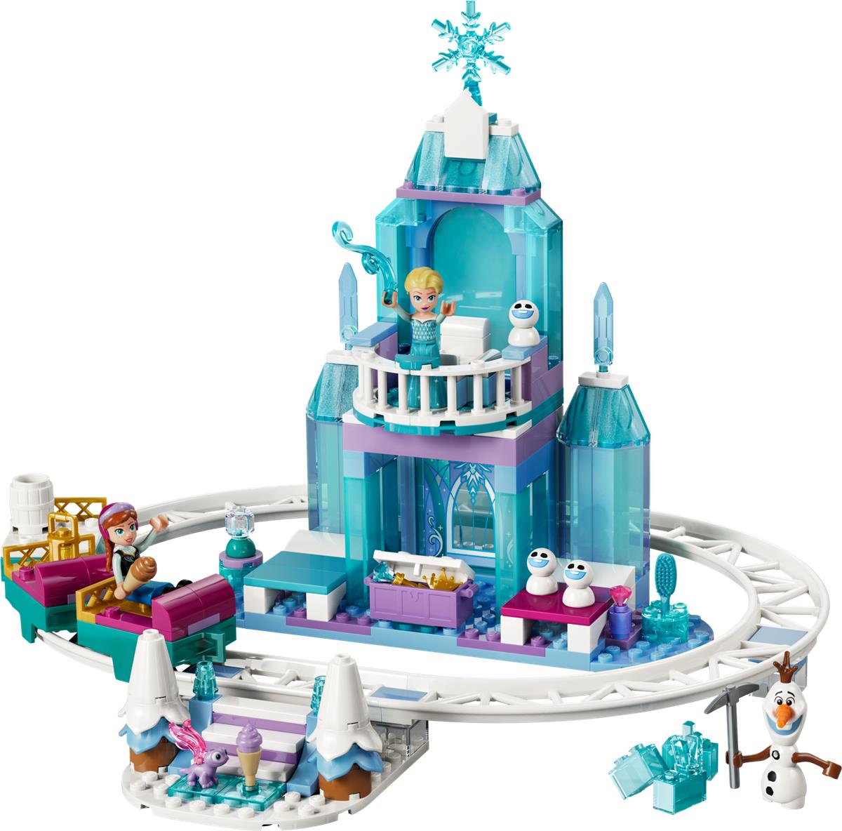 LEGO 43281 Castello di ghiaccio di Elsa e avventura sulla neve