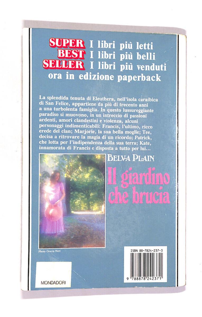EBOND Il Giardino Che Brucia Libro LI012513