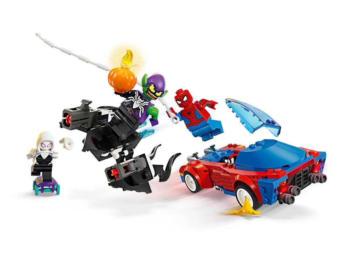 LEGO 76279 Auto da corsa di Spider-Man e Venom Goblin