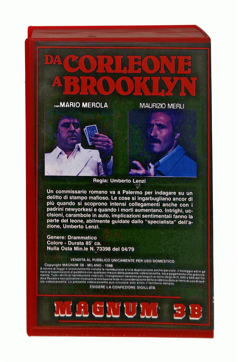 EBOND Da Corleone a Brooklyn Domovideo VHS VH003452