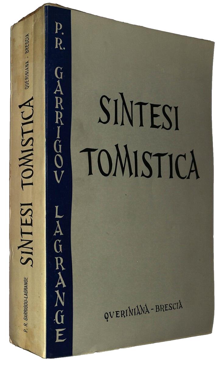 EBOND Sintesi Tomistica P. R. Garrigov Lagrange Queriniana 1953 Libro LI036878
