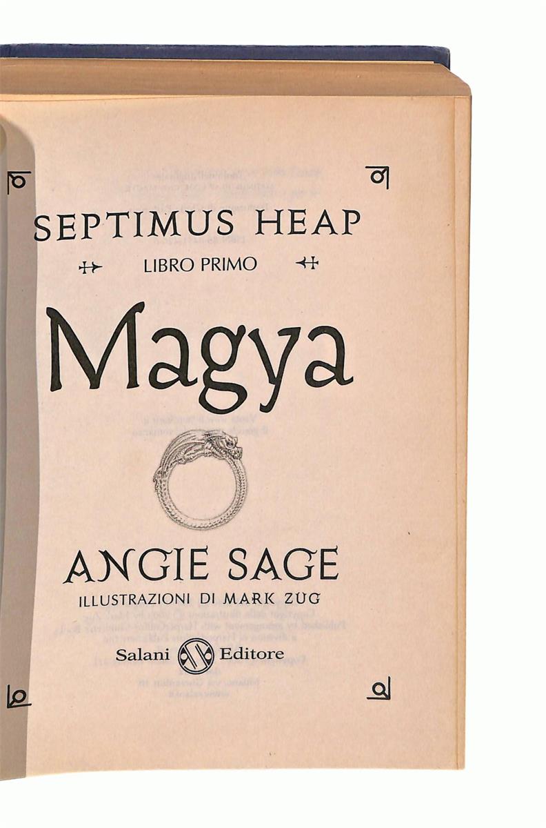 EBOND Septimus Heap Magya Angie Sage Salani Libro LI041627